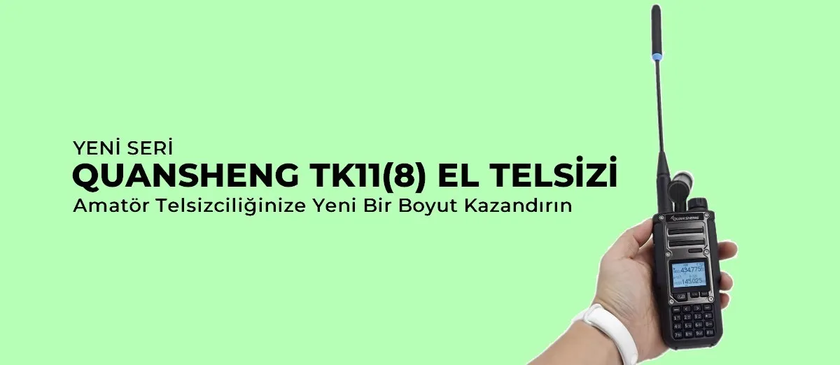 Quansheng TK11(8) Amatör El Telsizi