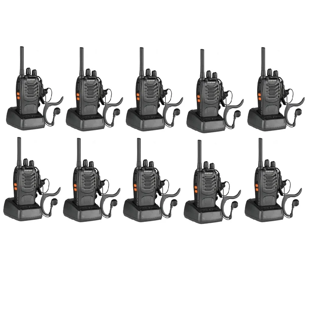 10lu Baofeng BF-88E PMR 446 El Telsiz Kulaklık Hediyeli Set