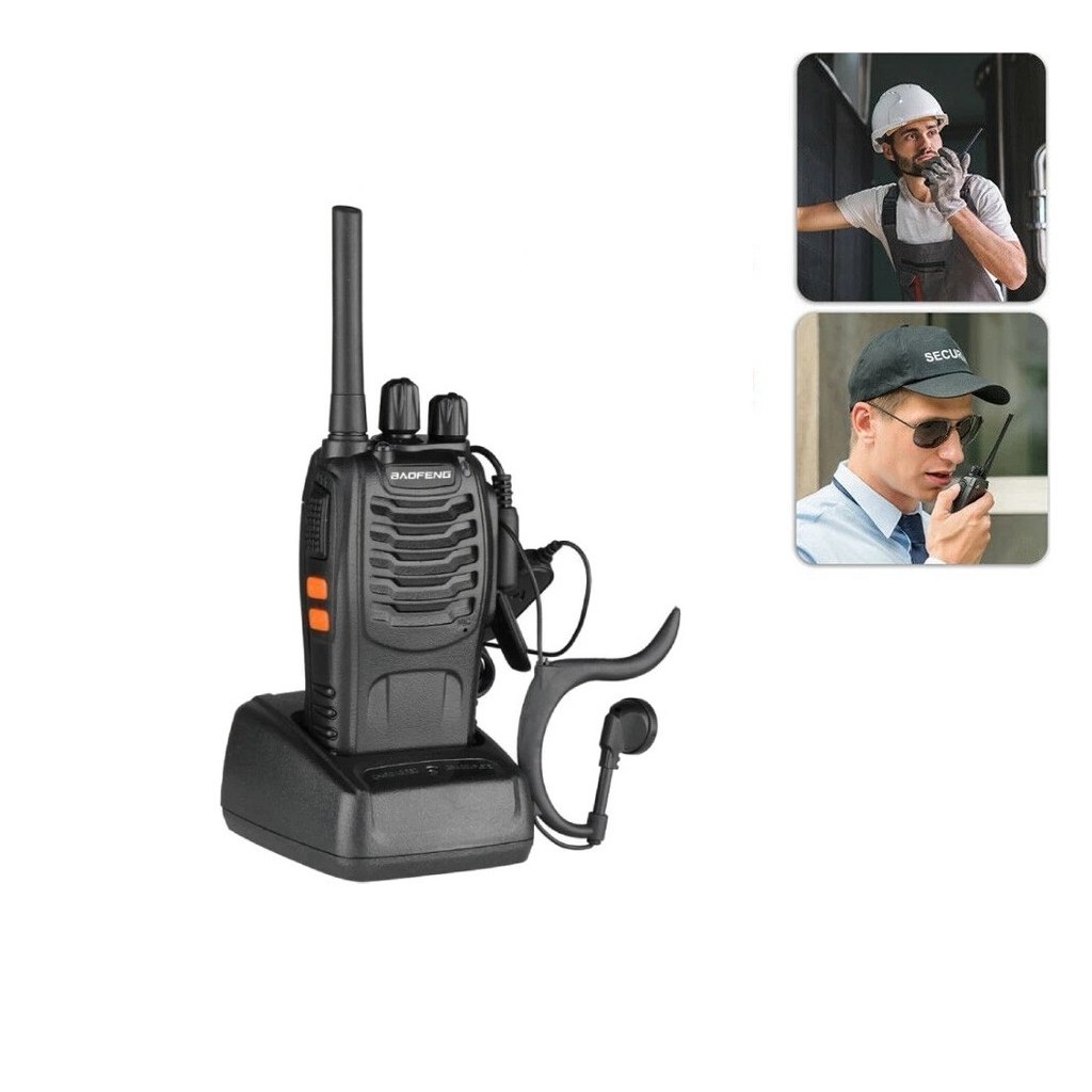 10lu Baofeng BF-88E PMR 446 El Telsizi Kulaklık Dahil Full Set