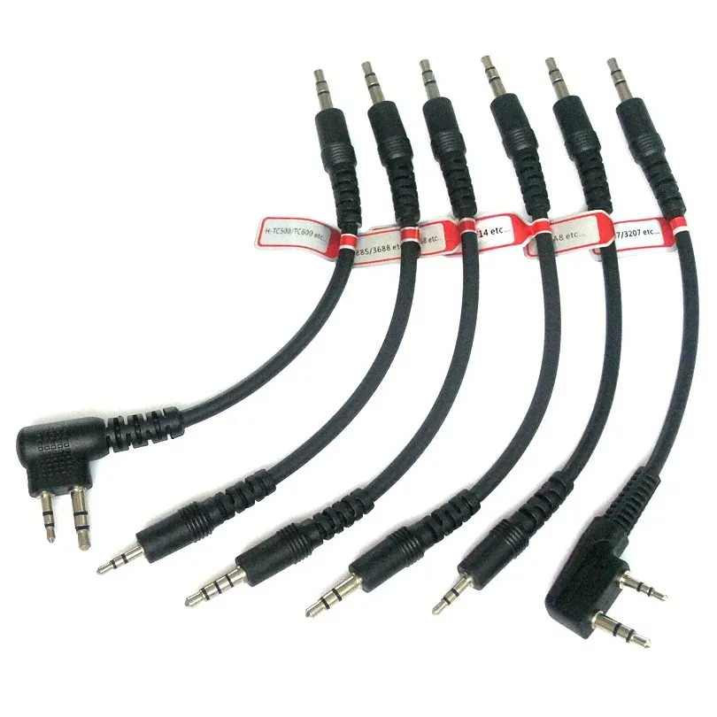 6lı Analog Telsiz Programlama Kablosu Icom Motorola HYT Baofeng TYT YAESU..