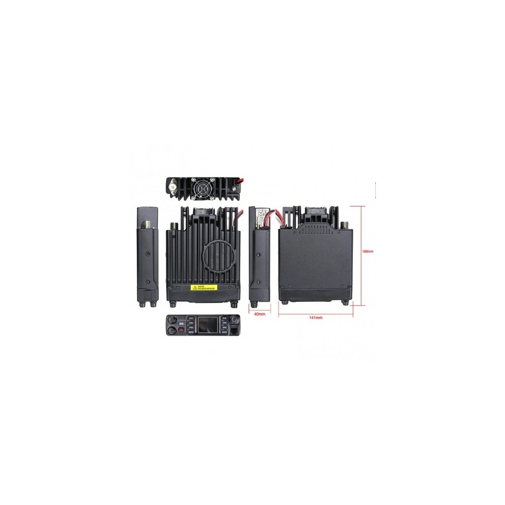 Anytone AT-D578UV III Plus Tri-Band DMR Dijital Mobil Telsiz