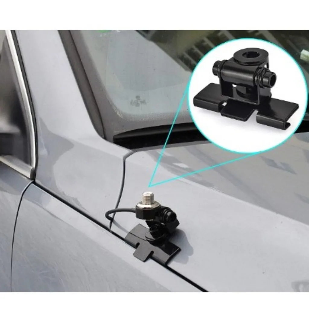 Araç Telsizi Anten Tutacağı Araba Anten Montaj Braketi SİYAH