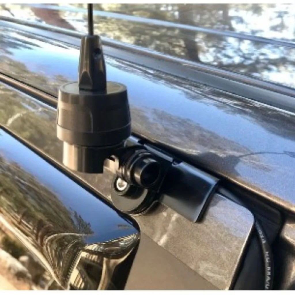 Araç Telsizi Anten Tutacağı Araba Anten Montaj Braketi SİYAH