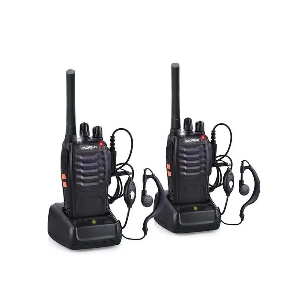 Baofeng BF-88E Lisanssız PMR 446 El Telsiz Kulaklık Hediyeli 2li Set