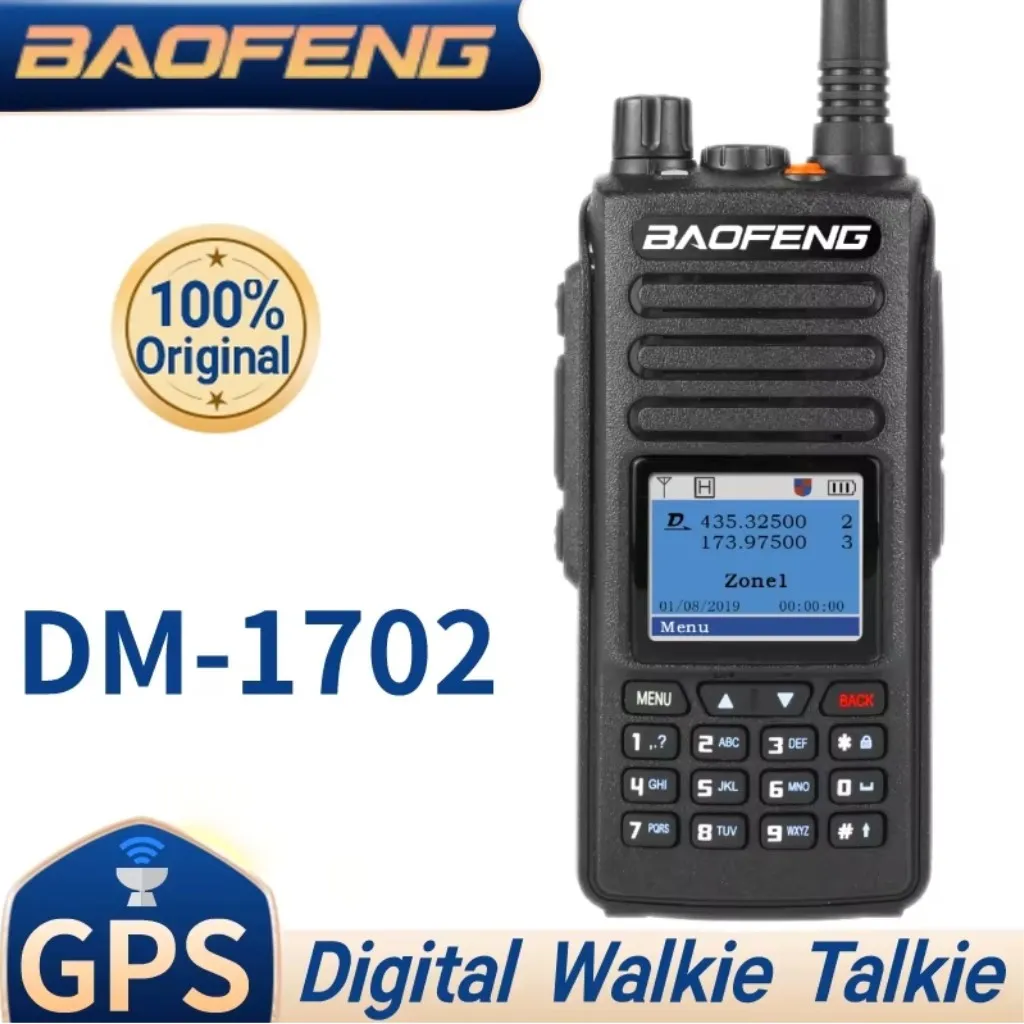 Baofeng DM-1702 DMR GPSli UHF/VHF El Telsizi