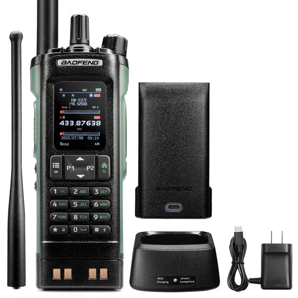 Baofeng DM-32UV 10W APRS/GPS Multi-Band DMR El Telsizi