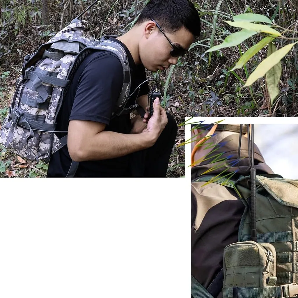 Baofeng Katlanır El Telsiz Anteni – SMA Dişi Uyumlu 100cm