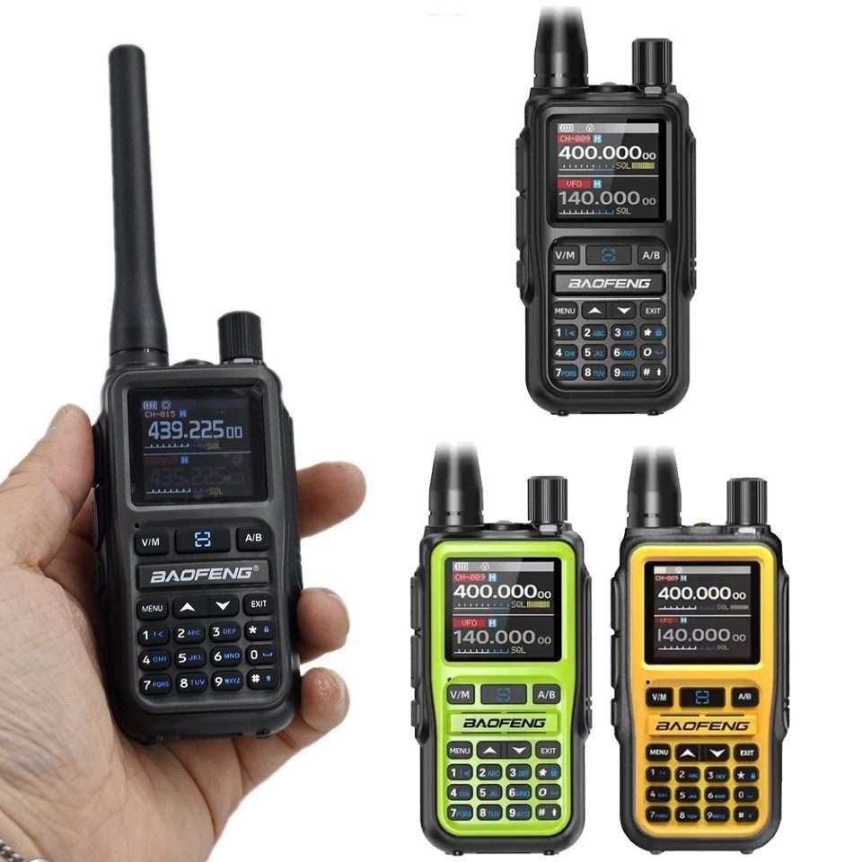 BAOFENG UV-5R Mini Dual Band Telsiz (VHF/UHF) – 5W Güç, Bluetooth, Type-C Şarj