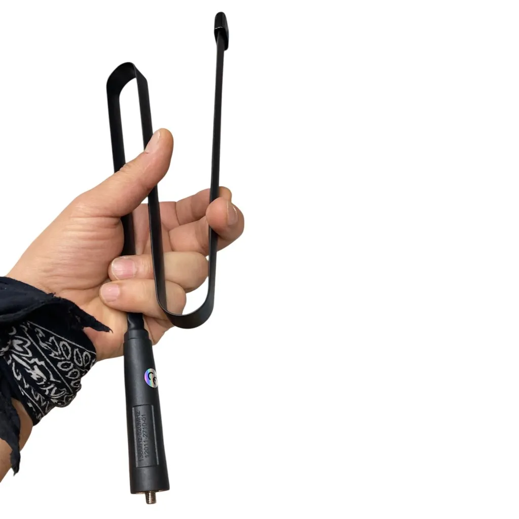 Katlanır Bükülebilir El Telsiz Anteni - SMA Dişi Uyumlu 47cm