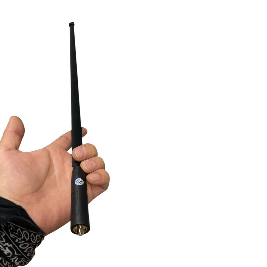 Katlanır Bükülebilir El Telsiz Anteni - SMA Dişi Uyumlu 47cm