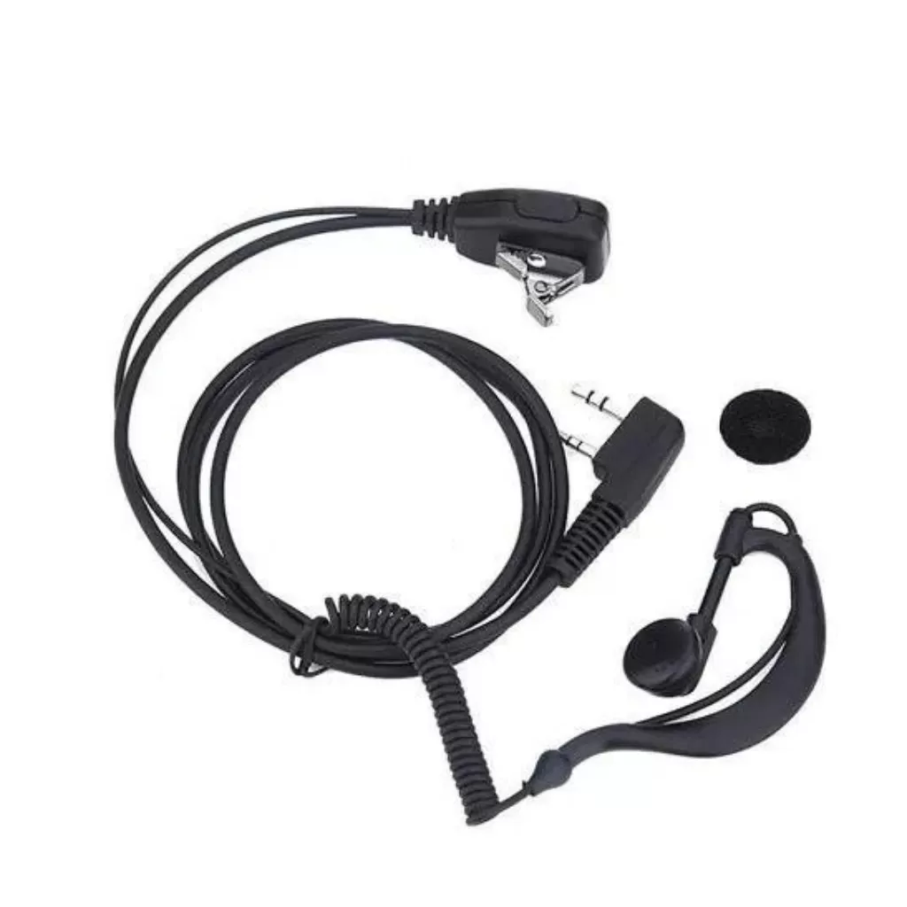 TYT TC-666E Uyumlu Spiral Kablolu Telsiz Kulaklığı