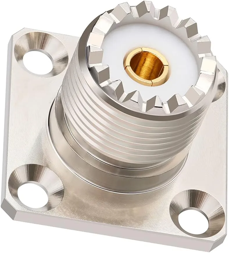 UHF SO-239 Şase Tip Konnektör Kare