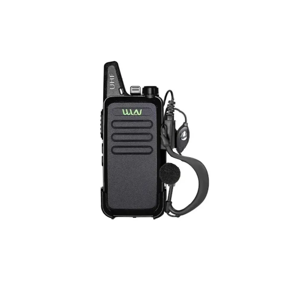 Wln KD-C1T PMR 446 Türkçe Konuşan El Telsiz Kulaklık Hediyeli Set | Tekli Paket