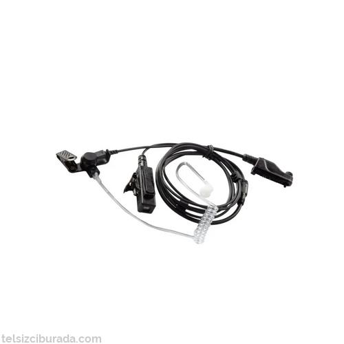 Aselsan 3700 Zafer Akustik Telsiz Kulaklığı SİYAH