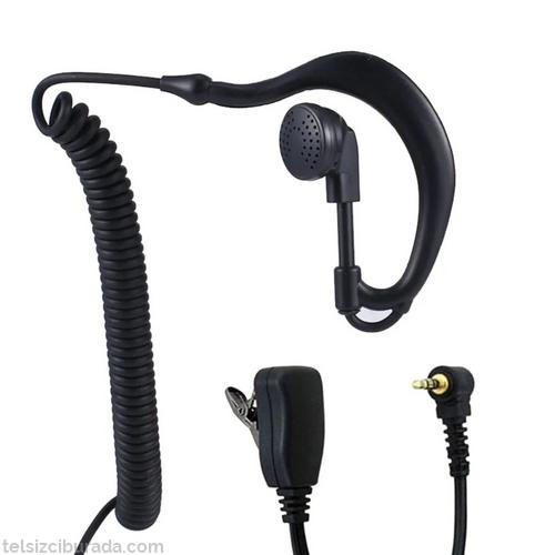 Aselsan MT975, MT690, PM-865 Bas Konuş Mikrofonlu Telsiz Kulaklığı