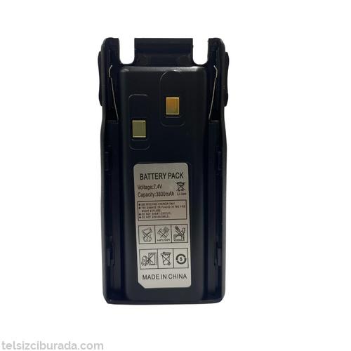 BL-8 Type-c Batarya 7.4V 3800mAh Li-ion Pil, Uv-82 Telsiz Bataryası.
