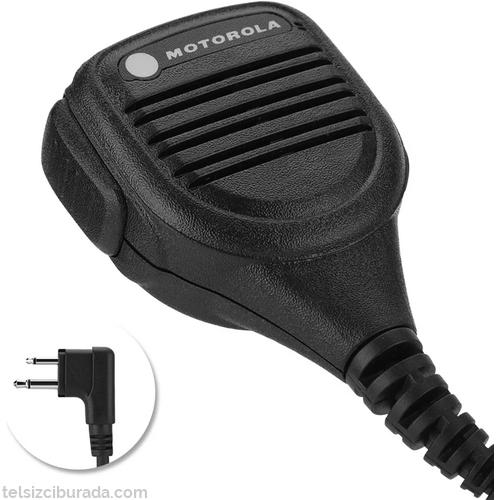 Motorola CP DP GP Seri Telsiz Uyumlu Yaka Mayk Mikrofon PMMN4013A