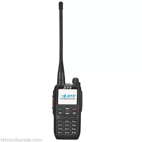 Sfe SD-300K PMR Ekranlı Dijital El Telsizi (Tekli Paket)