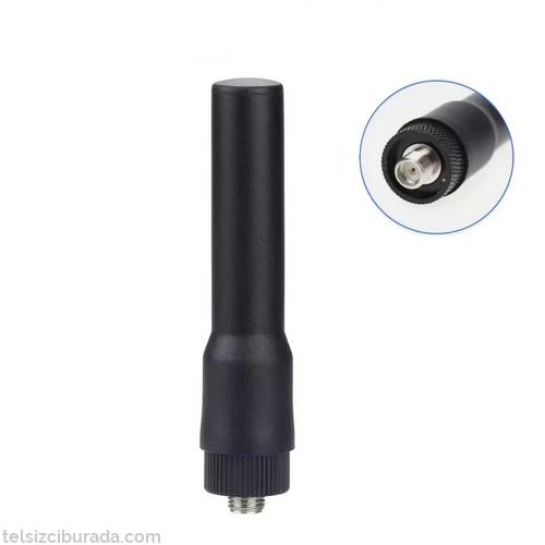 7cm Esnek Dual Band El Telsiz Anteni SMA Dişi SF20