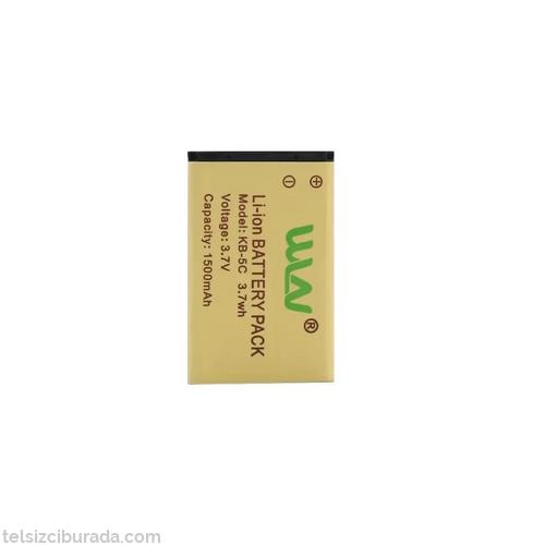 KB-5C Batarya 3.7v 1500mAh Wln Mars Teknoben Zetcom Pmr 446 Telsiz İçin