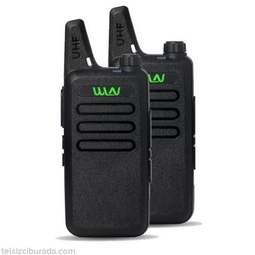 WLN KD-C1 Pmr 446 El Telsizi İkili Paket