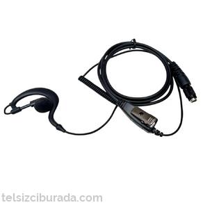 Aselsan 4411 4415 4711 4713 4715 Telsiz Uyumlu Mikrofonlu Spiral Kulaklık 8 Pin
