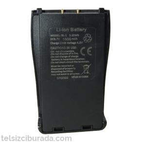 BL-1 Telsiz Bataryası Baofeng BF-88E BF-777S BF-888S BF-999S BF-888 Zastone ZT-V68 Uyumlu Şarjlı Pil