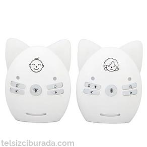 Çok Fonksiyonlu Bebek Telsizi İnterkom İkili Paket Gece Lambası ve Ninni Modu