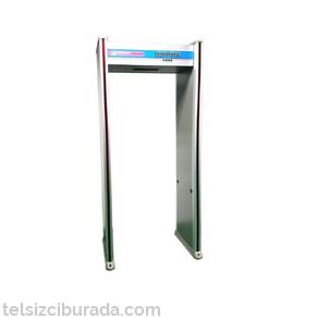 Secustar PS-300 Metal Kapı Dedektörü Led Göstergeli 6/18 Bölgeli