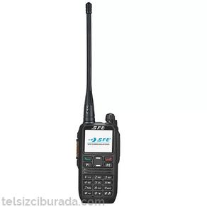 Sfe SD-300K PMR Ekranlı Dijital El Telsizi (Tekli Paket)
