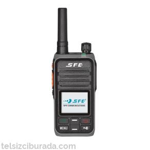 SFE SE368 Sim Kartlı Bas Konuş Telsiz | 4G LTE Network POC Profesyonel El Telsizi