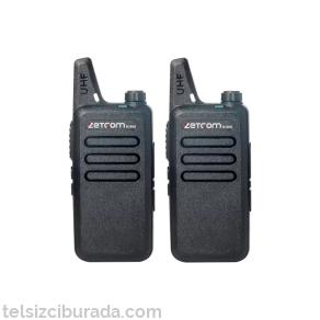 Zetcom Pmr N446 El Telsizi 2'li Set Türkçe Sesli