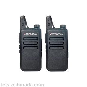 Zetcom Pmr N446 Lisanssız El Telsizi 2'li Set Türkçe Sesli